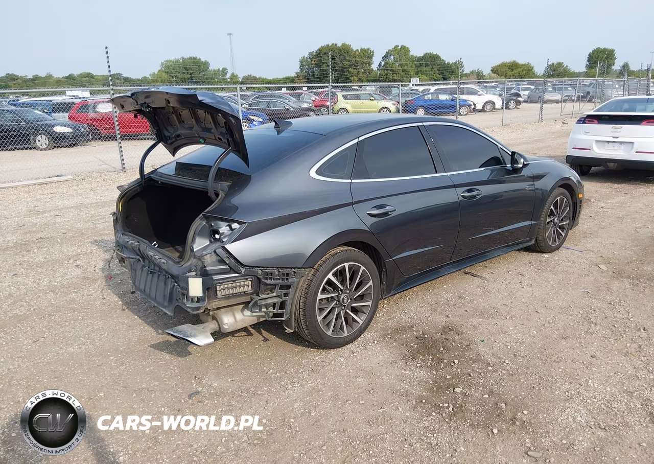 2020 Hyundai Sonata Sel Plus VIN:5NPEJ4J29LH008633 - 4