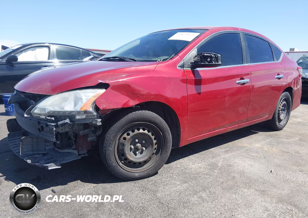 2014 Nissan Sentra Sv VIN:3N1AB7AP3EL634645 - 2