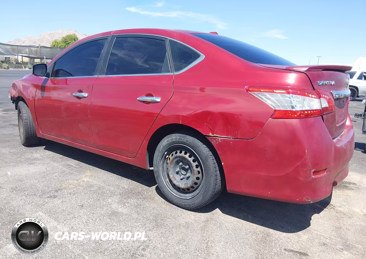 2014 Nissan Sentra Sv VIN:3N1AB7AP3EL634645 - 3