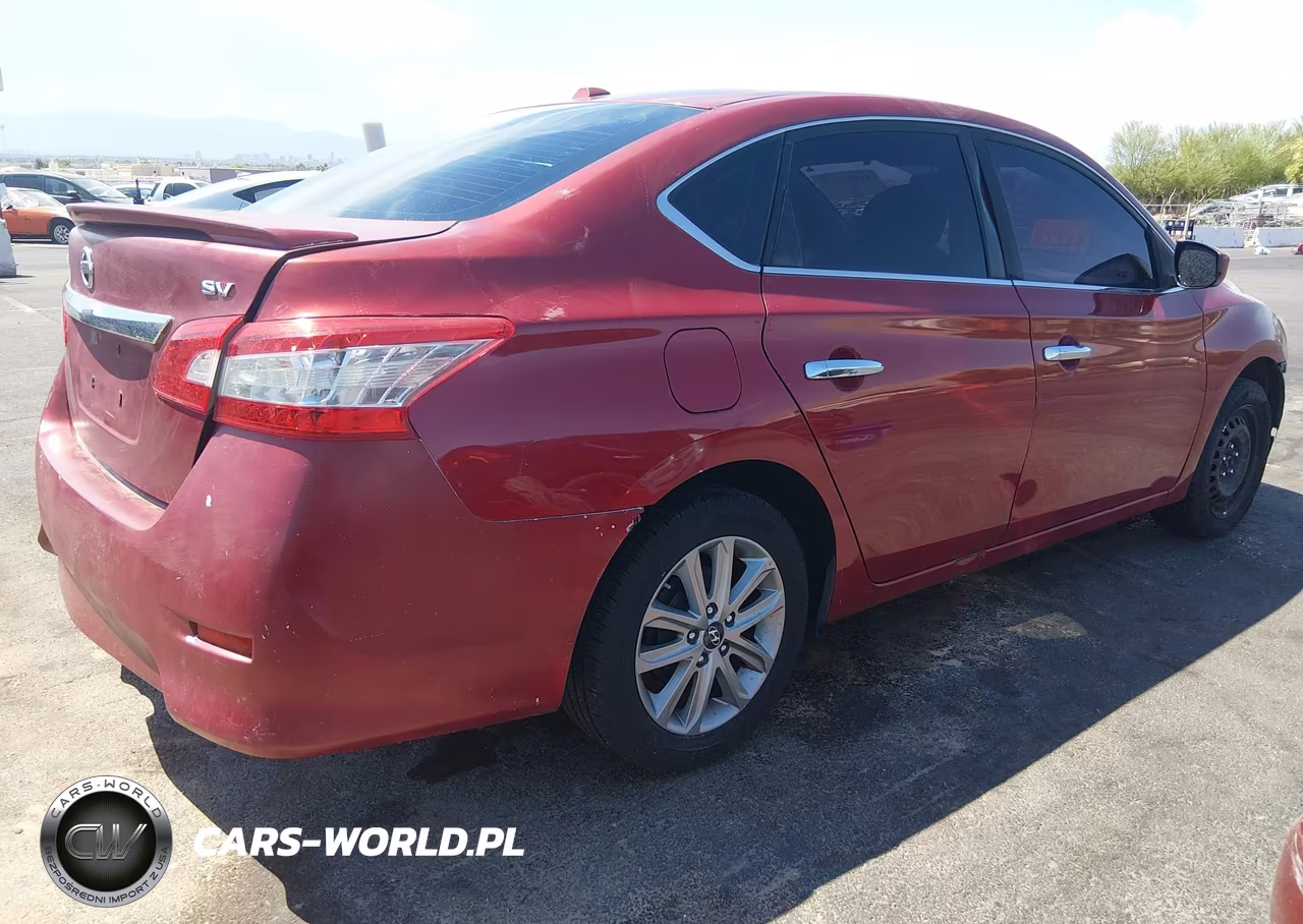 2014 Nissan Sentra Sv VIN:3N1AB7AP3EL634645 - 4