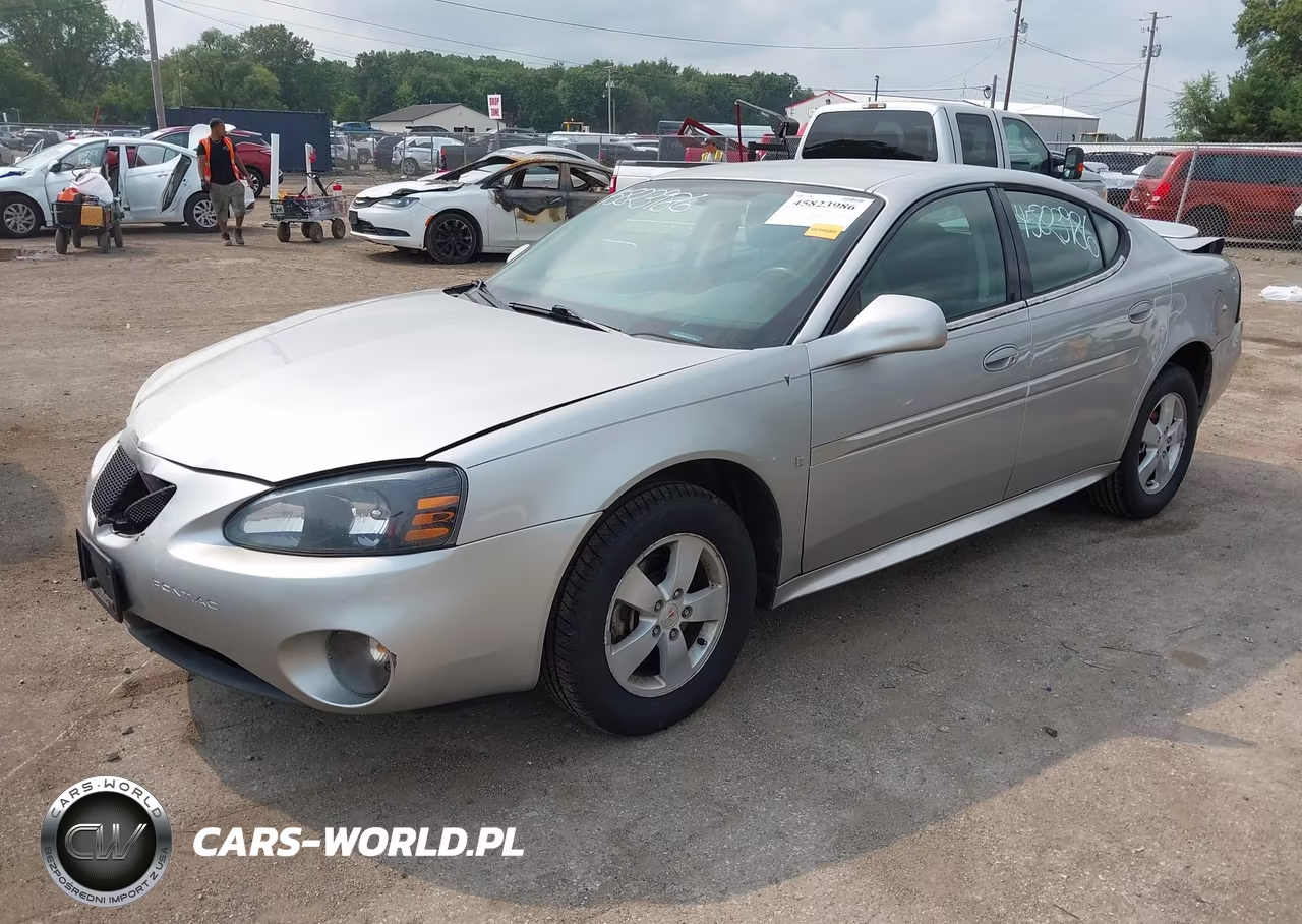 2008 Pontiac Grand Prix VIN:2G2WP552181191235 - 2
