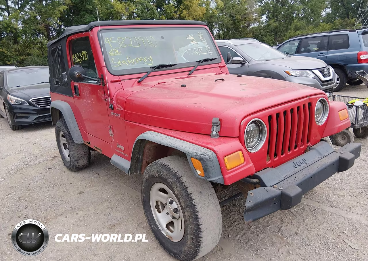 2006 Jeep Wrangler Sport Rhd VIN:1J4F449S96P725679 - 2