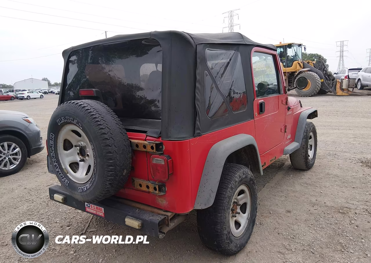 2006 Jeep Wrangler Sport Rhd VIN:1J4F449S96P725679 - 3