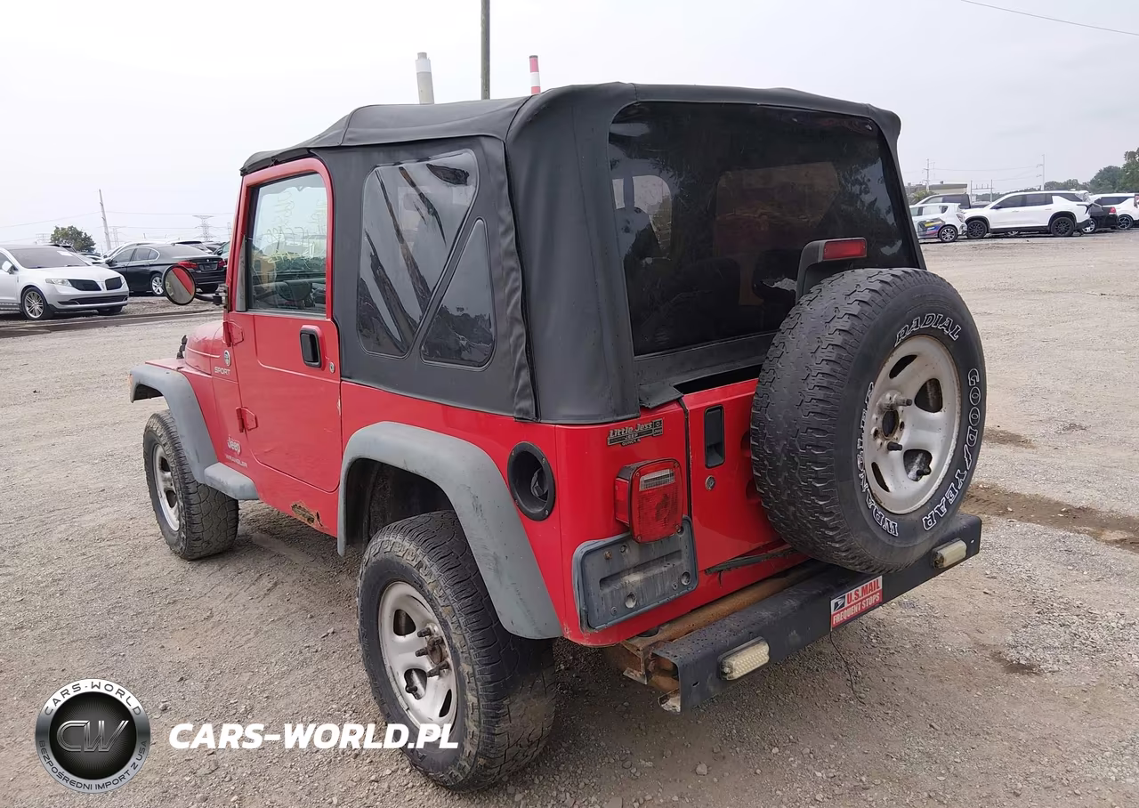 2006 Jeep Wrangler Sport Rhd VIN:1J4F449S96P725679 - 4