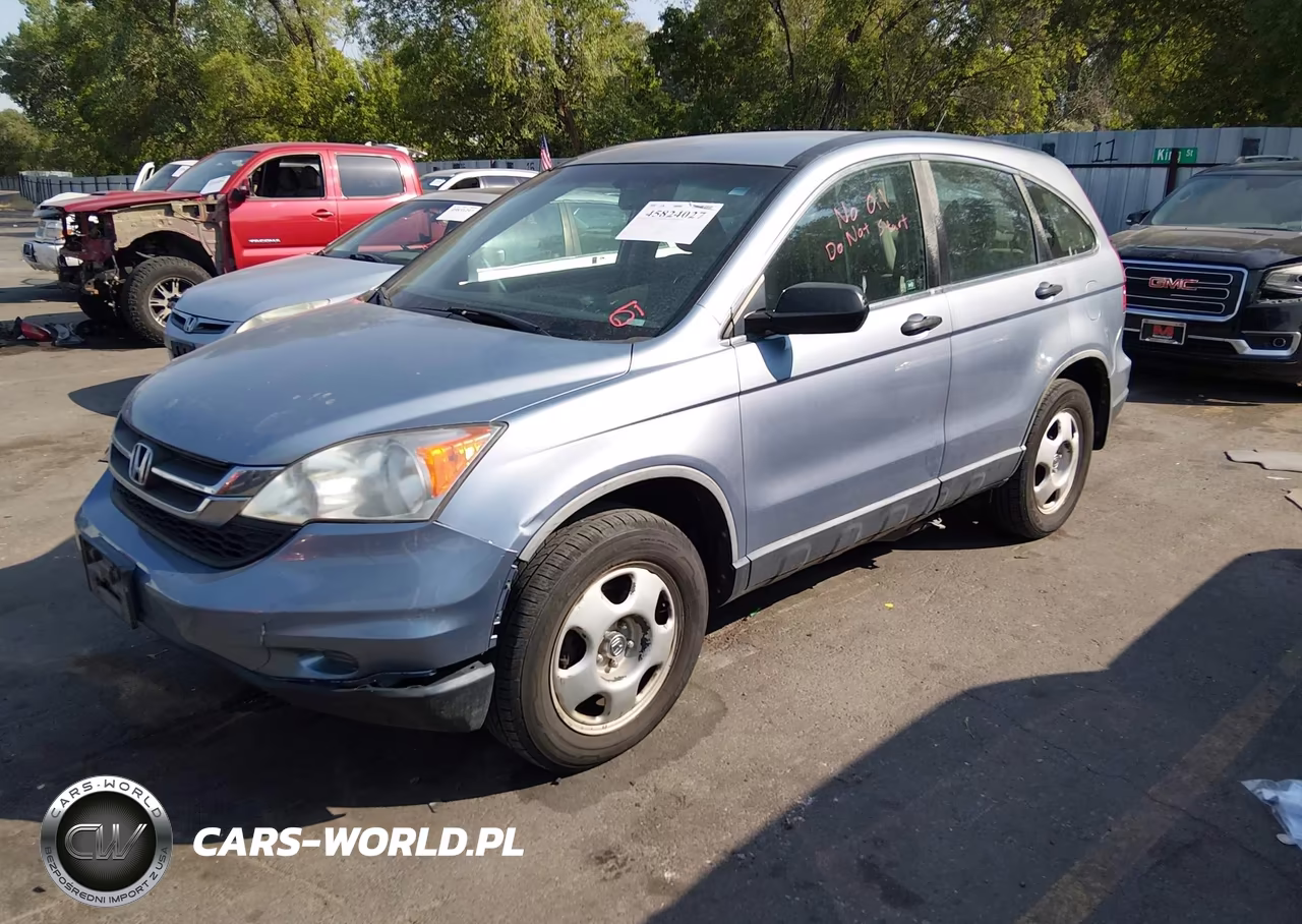 2010 Honda Cr-V Lx VIN:JHLRE4H3XAC009595 - 2