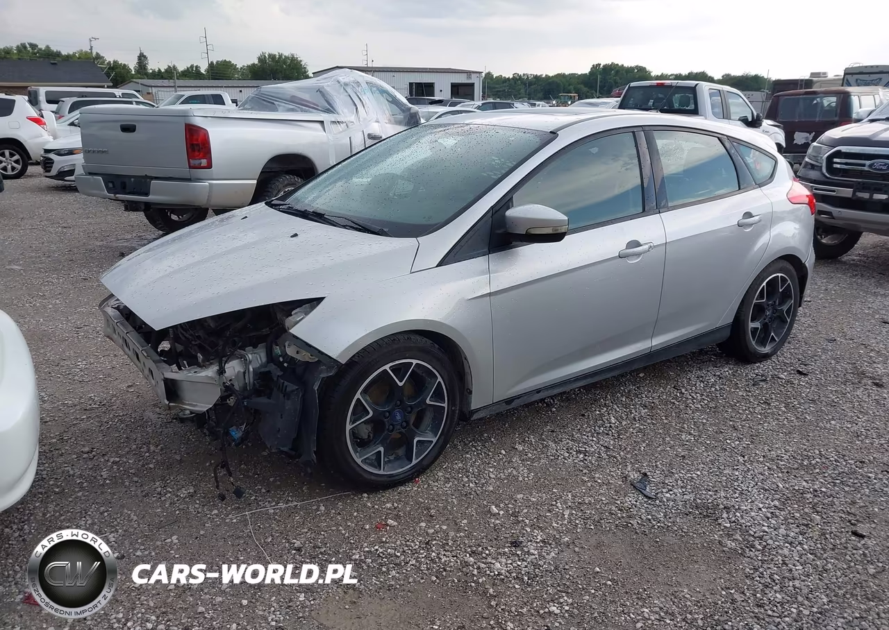 2017 Ford Focus Sel VIN:1FADP3M29HL257023 - 2