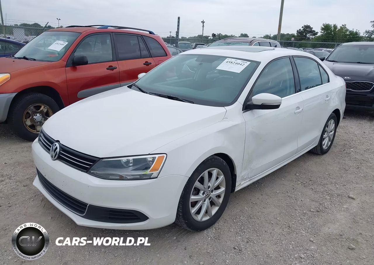 2013 Volkswagen Jetta 2.5L Se VIN:3VWDX7AJ5DM436288 - 2