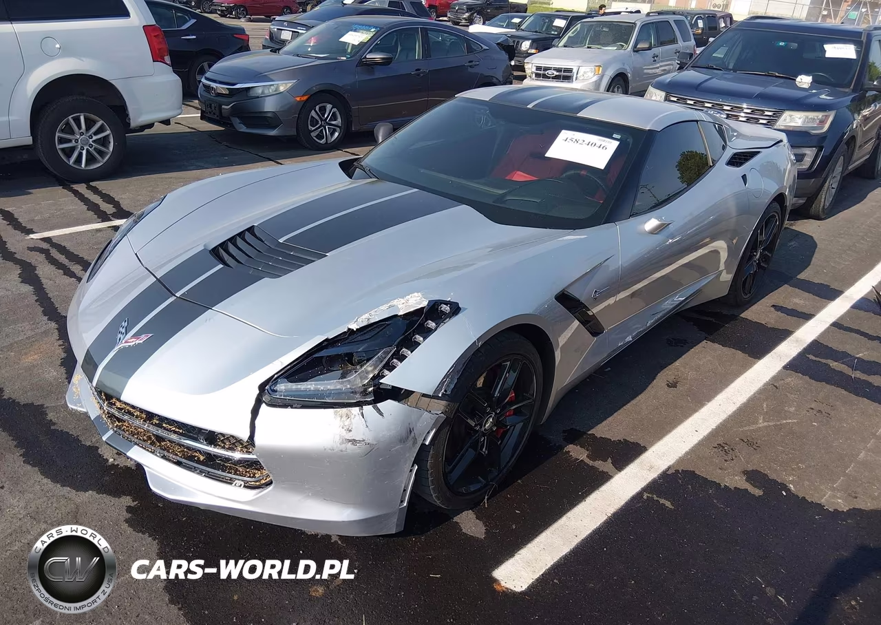 2017 Chevrolet Corvette Stingray Z51 VIN:1G1YK2D7XH5117043 - 2