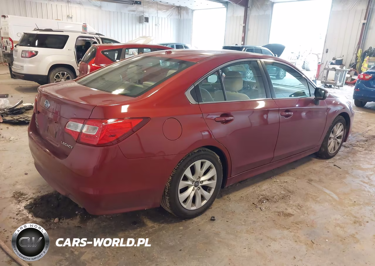 2015 Subaru Legacy 2.5I Premium VIN:4S3BNBH67F3034443 - 4