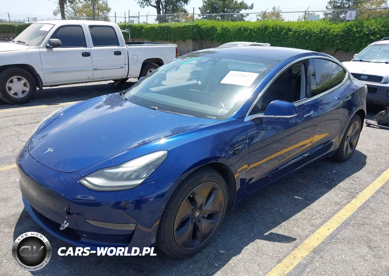 2018 Tesla Model 3 Long Range-Mid Range VIN:5YJ3E1EA1JF161031 - 2