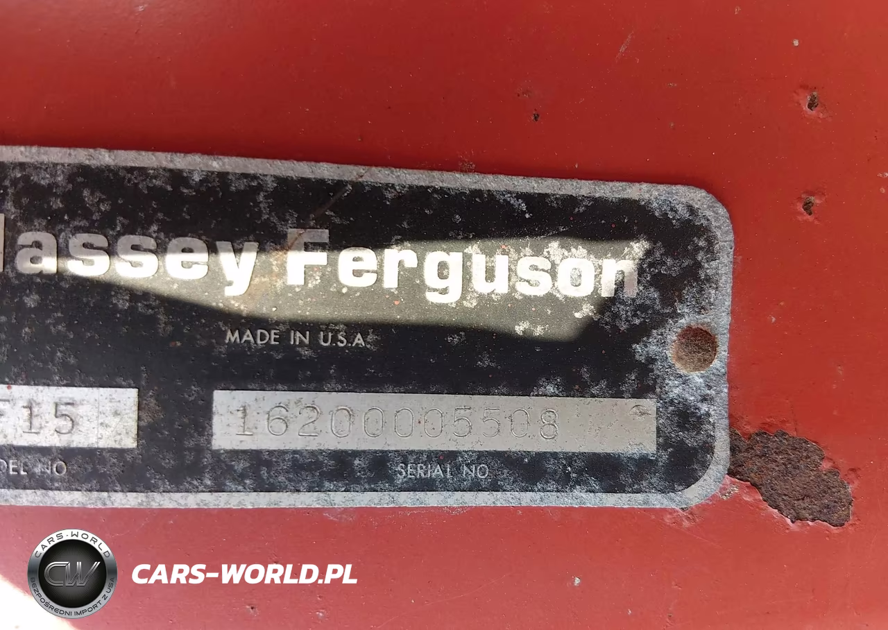 1975 Massey Ferguson Mf15 Feed Grinder VIN:16200005508 - 9
