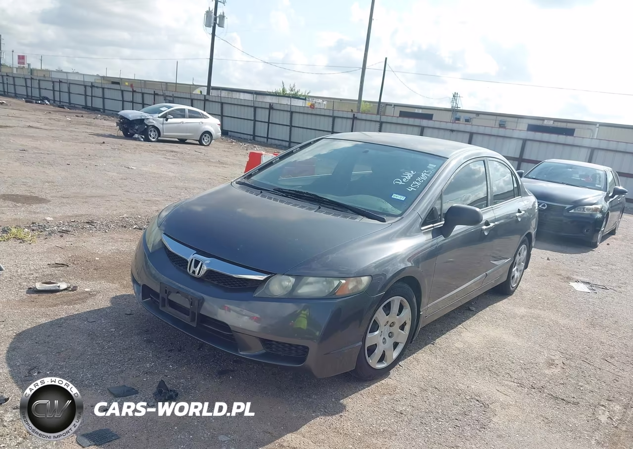 2009 Honda Civic Lx VIN:2HGFA16549H325017 - 2