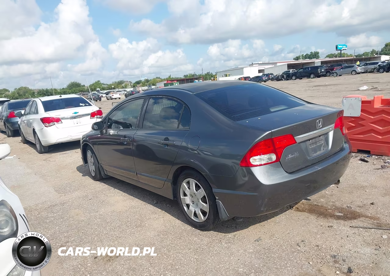 2009 Honda Civic Lx VIN:2HGFA16549H325017 - 3