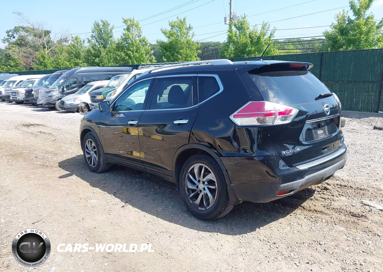 2014 Nissan Rogue Sl VIN:5N1AT2MV0EC824000 - 3