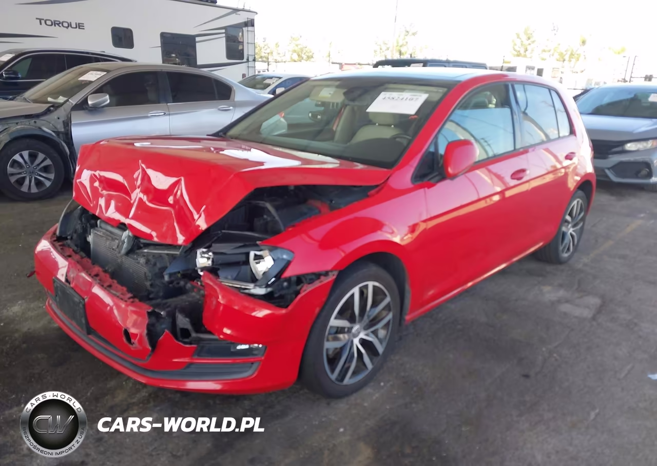 2016 Volkswagen Golf Tsi Se 4-Door VIN:3VW217AU5GM013279 - 2