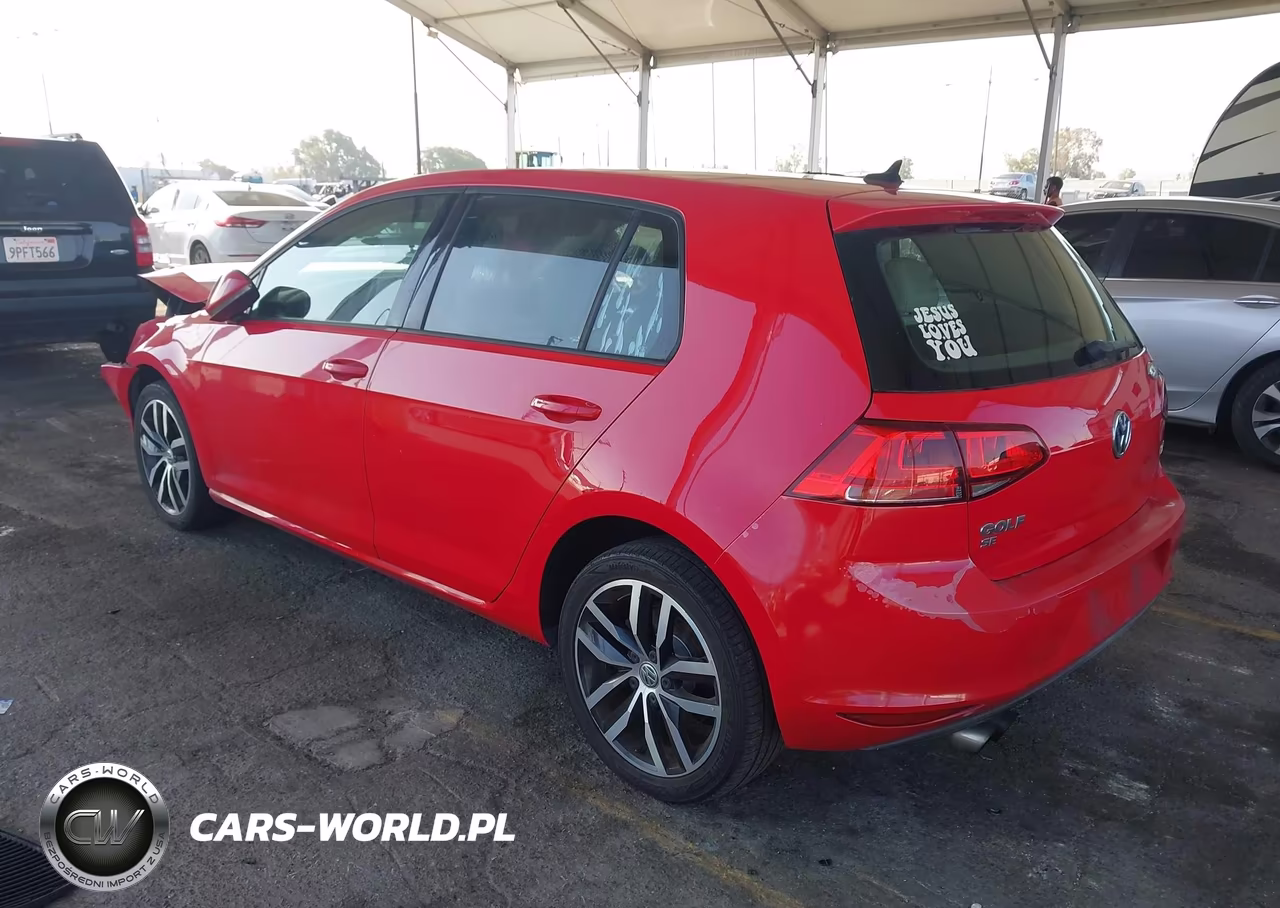 2016 Volkswagen Golf Tsi Se 4-Door VIN:3VW217AU5GM013279 - 3