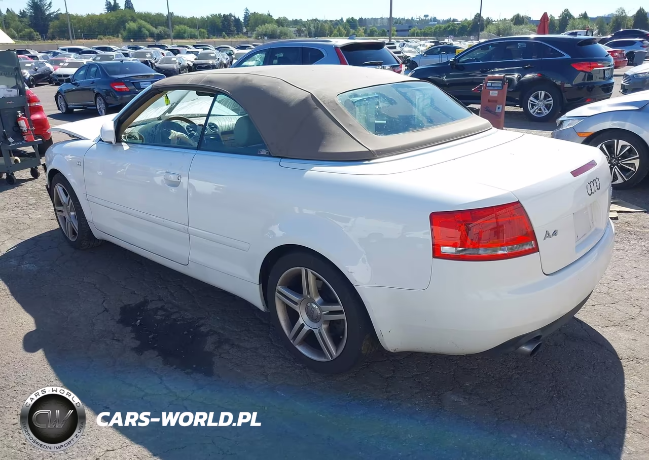 2008 Audi A4 2.0T VIN:WAUDF48H68K004942 - 3