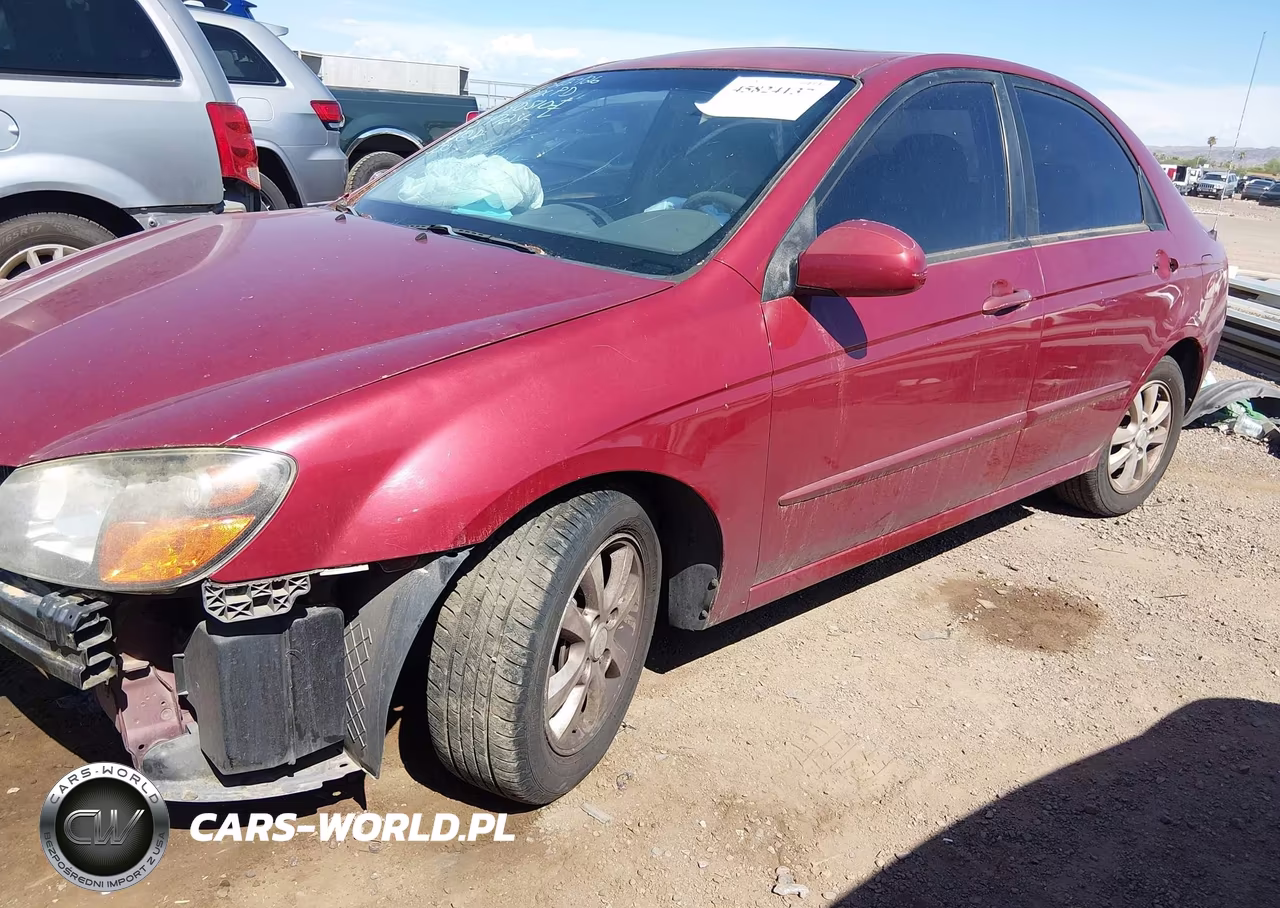 2009 Kia Spectra Ex VIN:KNAFE222295594724 - 2