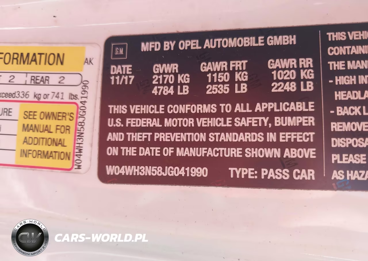 2018 Buick Cascada Premium VIN:W04WH3N58JG041990 - 9