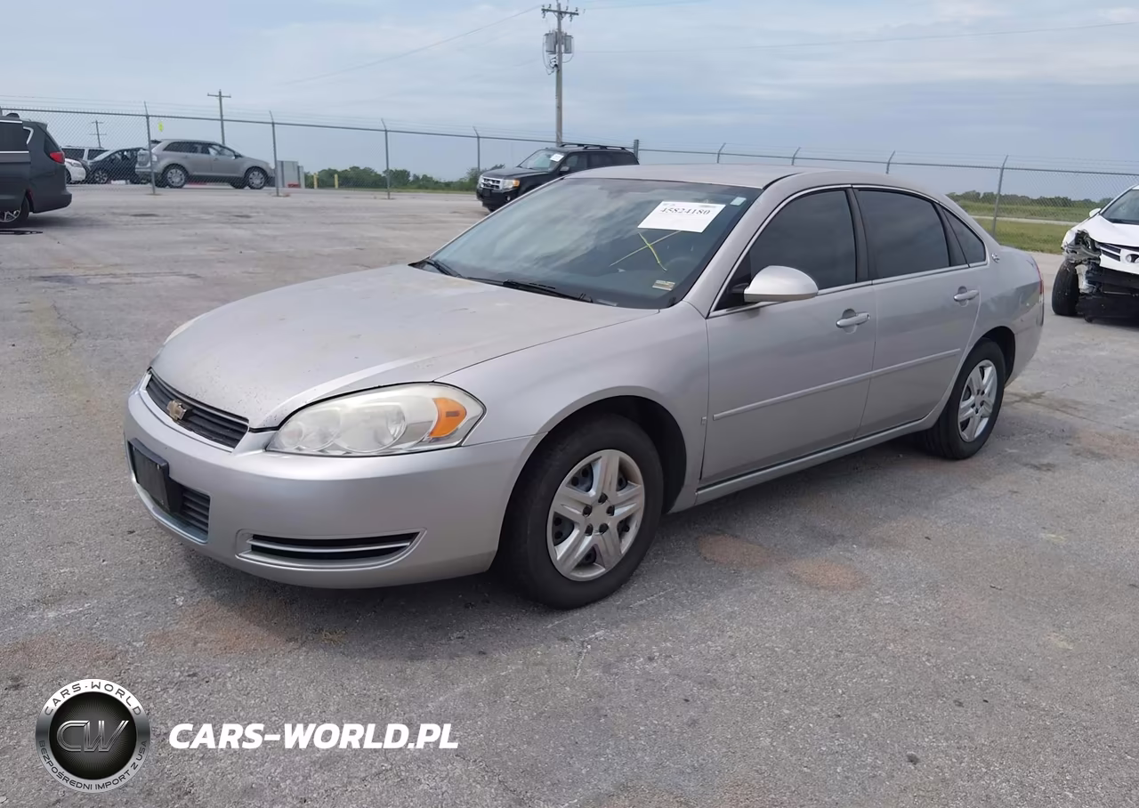 2008 Chevrolet Impala Ls VIN:2G1WB55K989198759 - 2