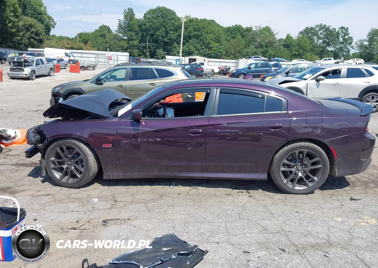 2021 Dodge Charger Scat Pack Rwd VIN:2C3CDXGJ1MH601416 - 14