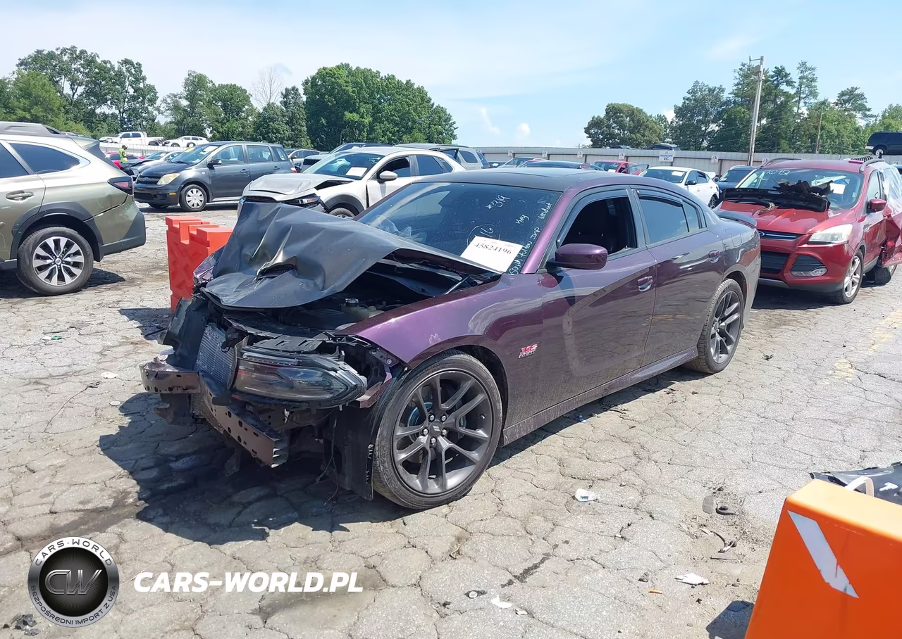 2021 Dodge Charger Scat Pack Rwd VIN:2C3CDXGJ1MH601416 - 2