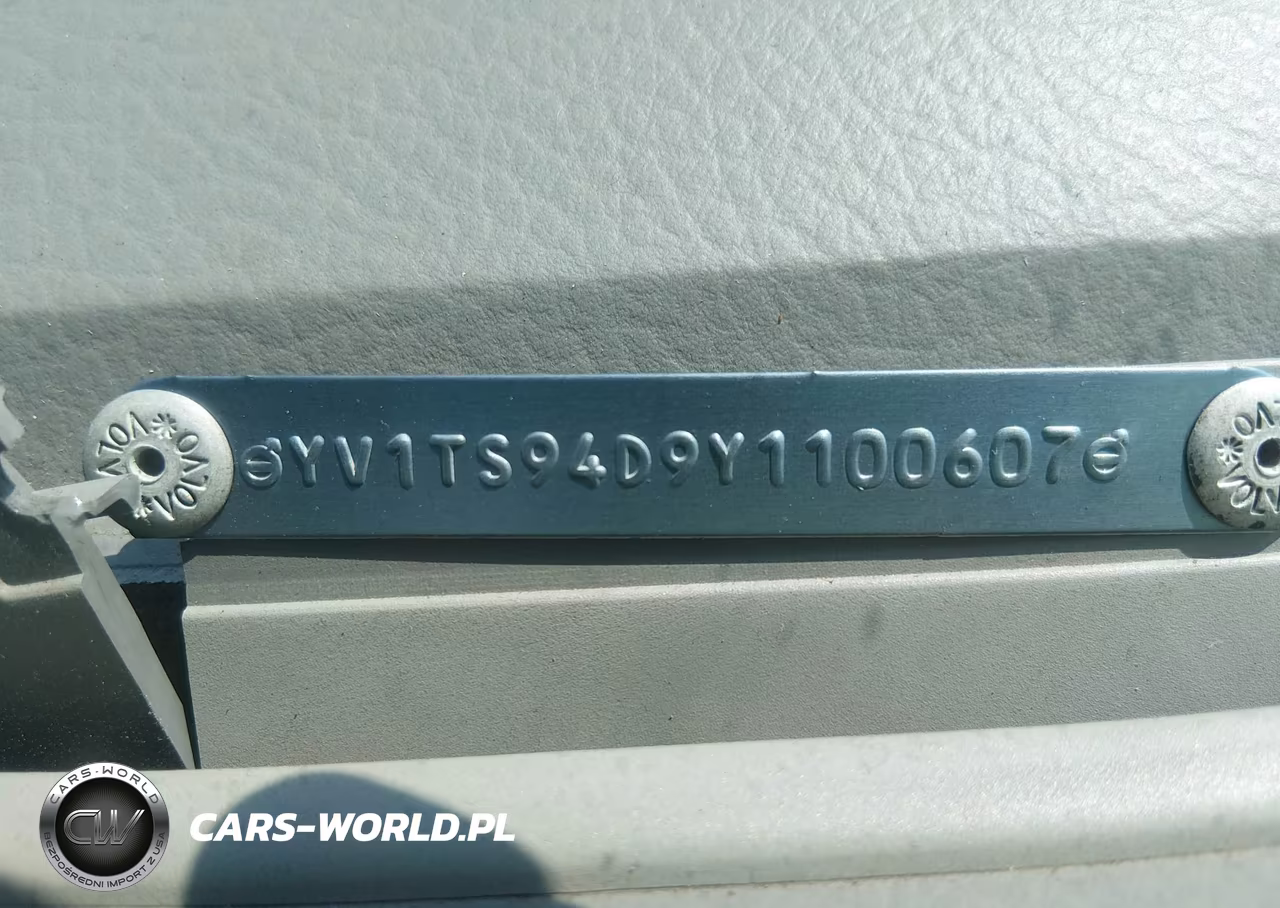 2000 Volvo S80 2.9 VIN:YV1TS94D9Y1100607 - 9