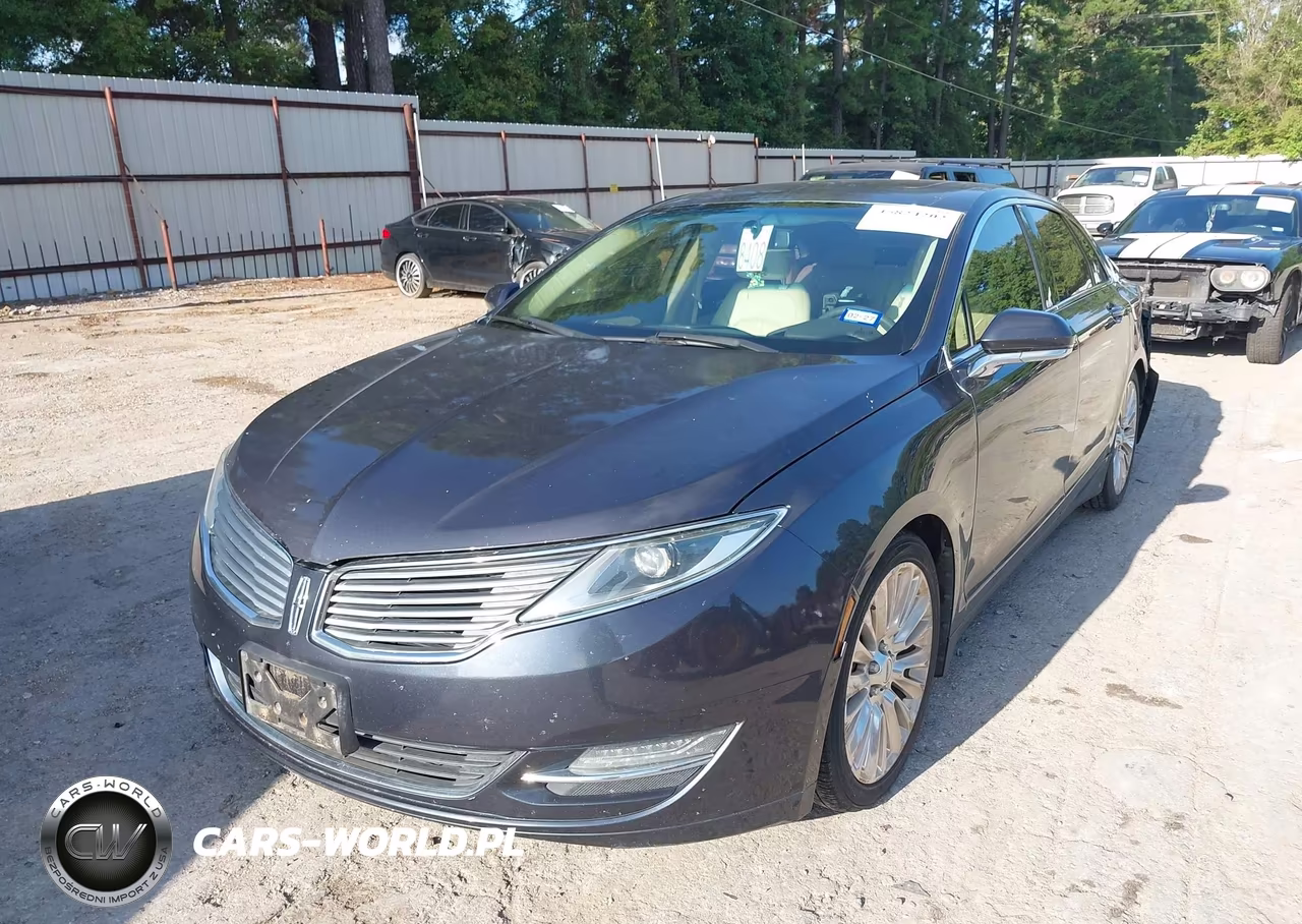 2014 Lincoln Mkz VIN:3LN6L2G96ER835640 - 2