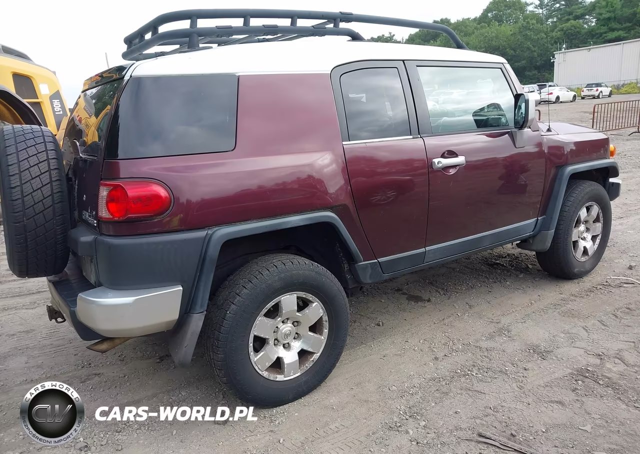 2007 Toyota Fj Cruiser VIN:JTEBU11F670039302 - 2