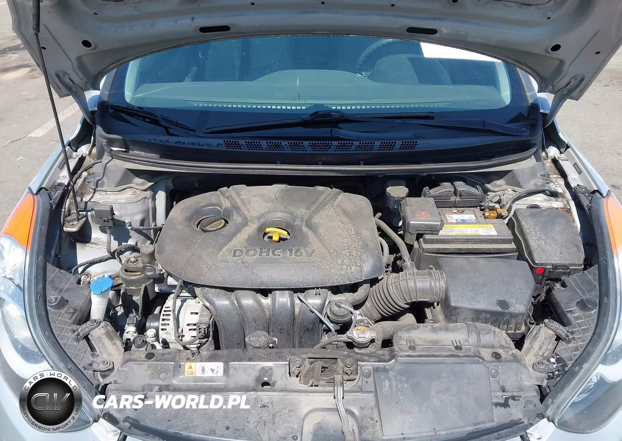 2013 Hyundai Elantra Gls VIN:5NPDH4AE8DH410162 - 10