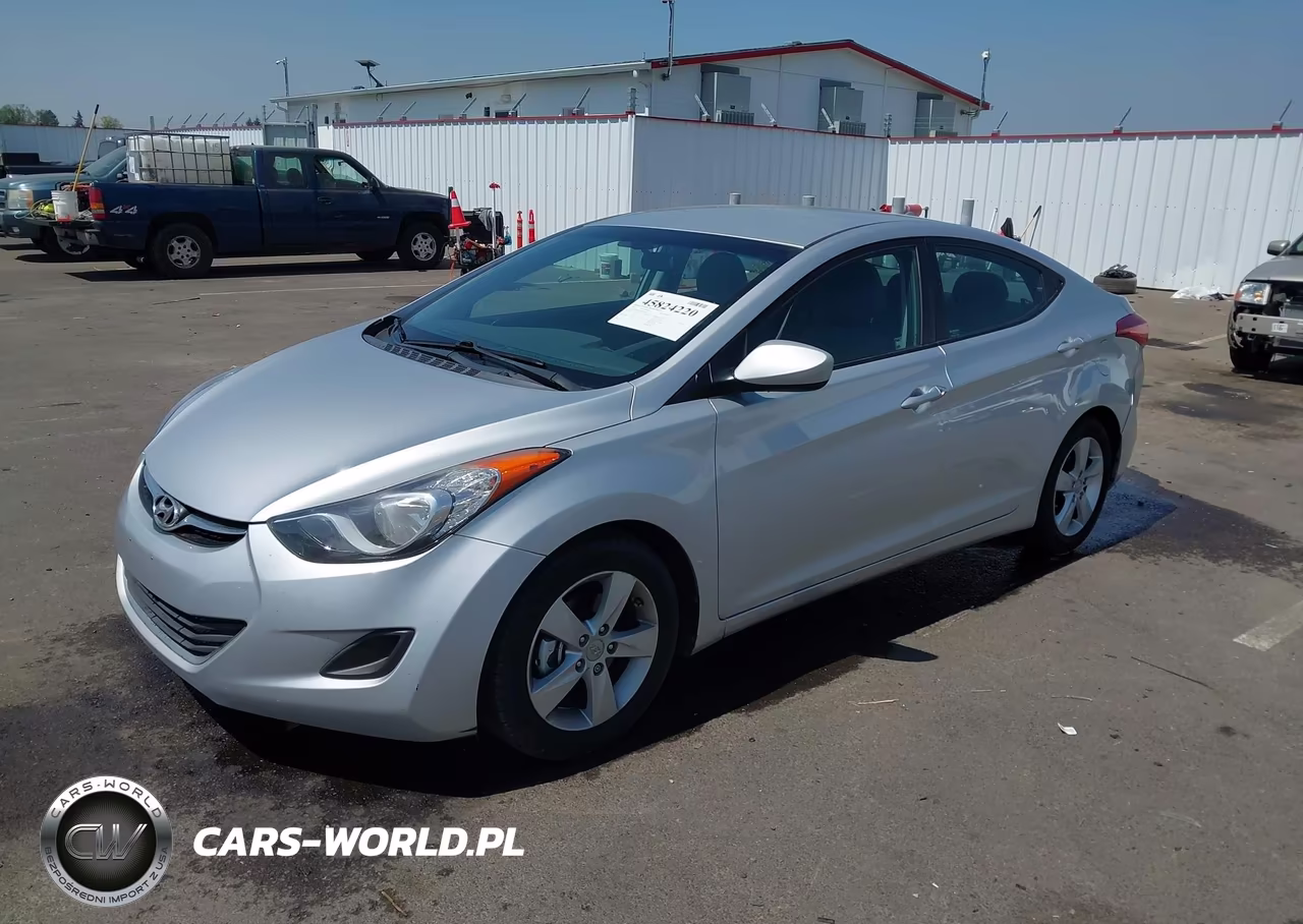 2013 Hyundai Elantra Gls VIN:5NPDH4AE8DH410162 - 2