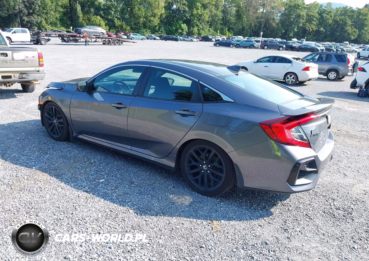 2020 Honda Civic Si Sedan VIN:2HGFC1E59LH700998 - 3