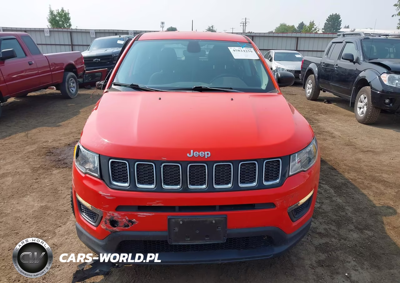 2019 Jeep Compass Sport 4X4 VIN:3C4NJDAB3KT767552 - 12