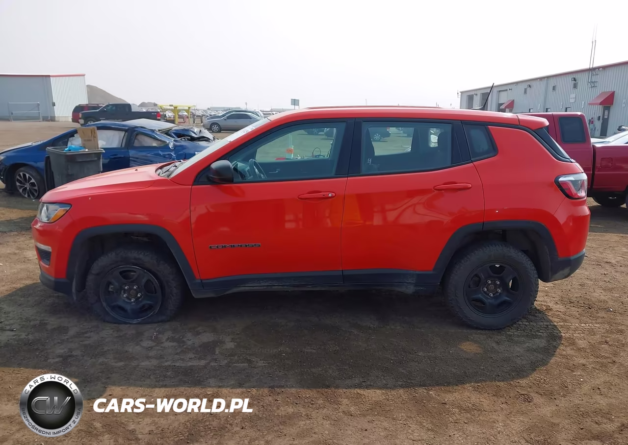 2019 Jeep Compass Sport 4X4 VIN:3C4NJDAB3KT767552 - 14