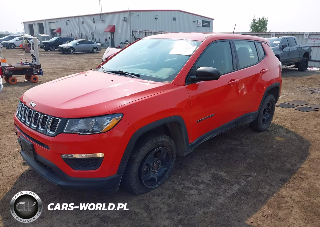 2019 Jeep Compass Sport 4X4 VIN:3C4NJDAB3KT767552 - 2