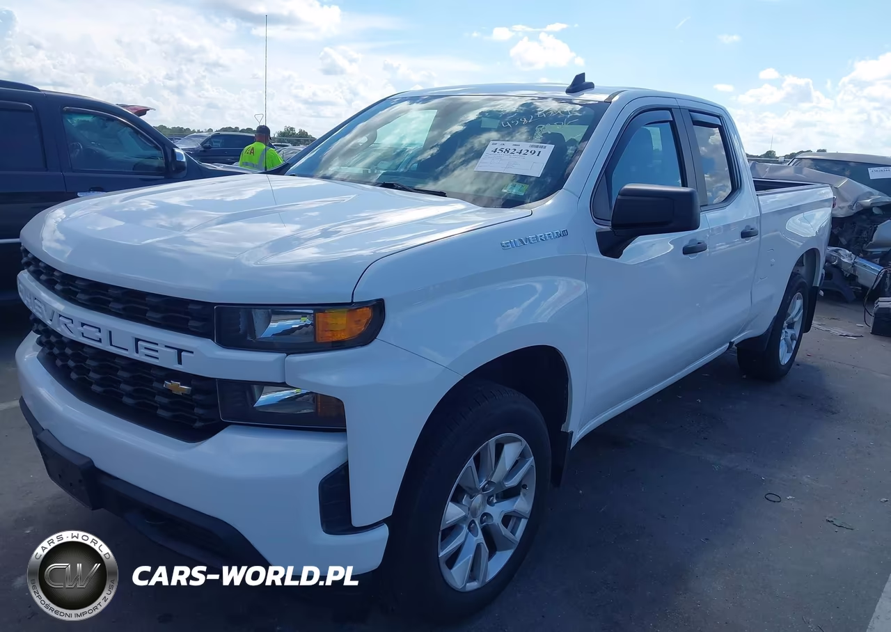 2020 Chevrolet Silverado 1500 4Wd Standard Bed Custom VIN:1GCRYBEHXLZ289625 - 2