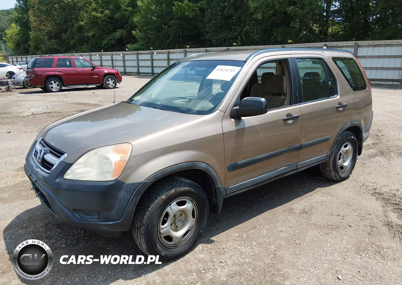 2002 Honda Cr-V Lx VIN:SHSRD78492U007795 - 2
