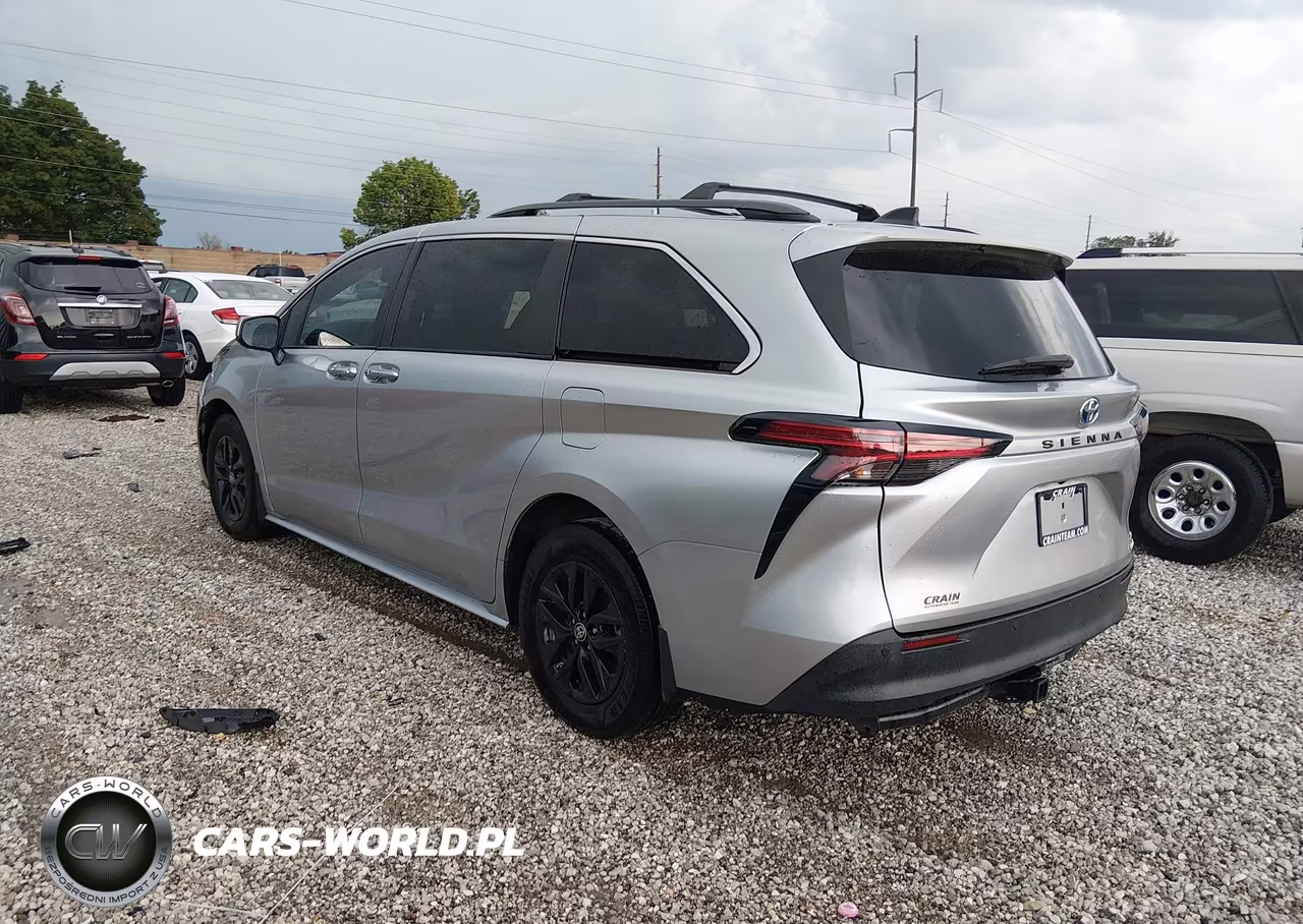 2022 Toyota Sienna Xle VIN:5TDYRKEC0NS106959 - 3