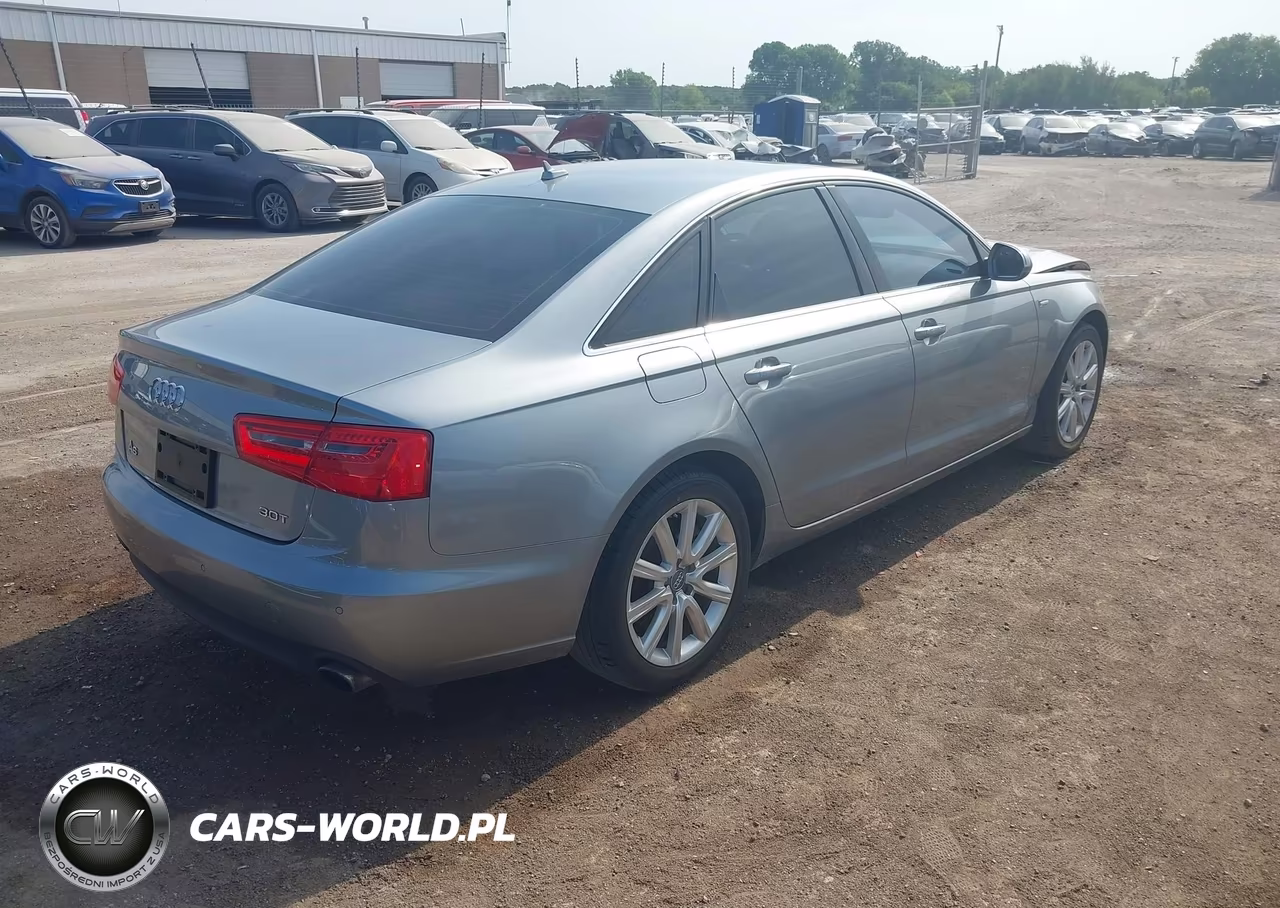 2014 Audi A6 3.0T Premium Plus VIN:WAUFGAFC8EN026172 - 4