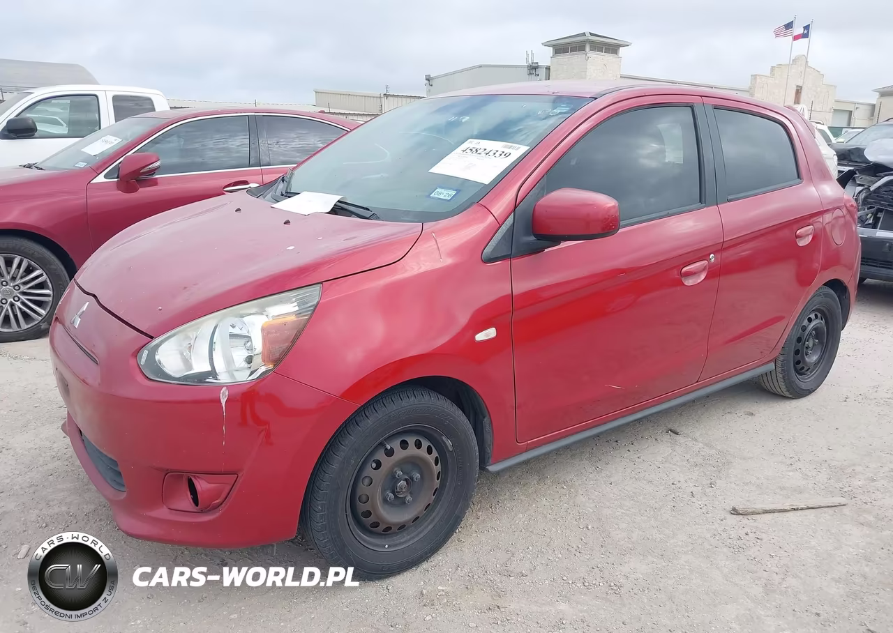 2015 Mitsubishi Mirage De VIN:ML32A3HJXFH041379 - 2