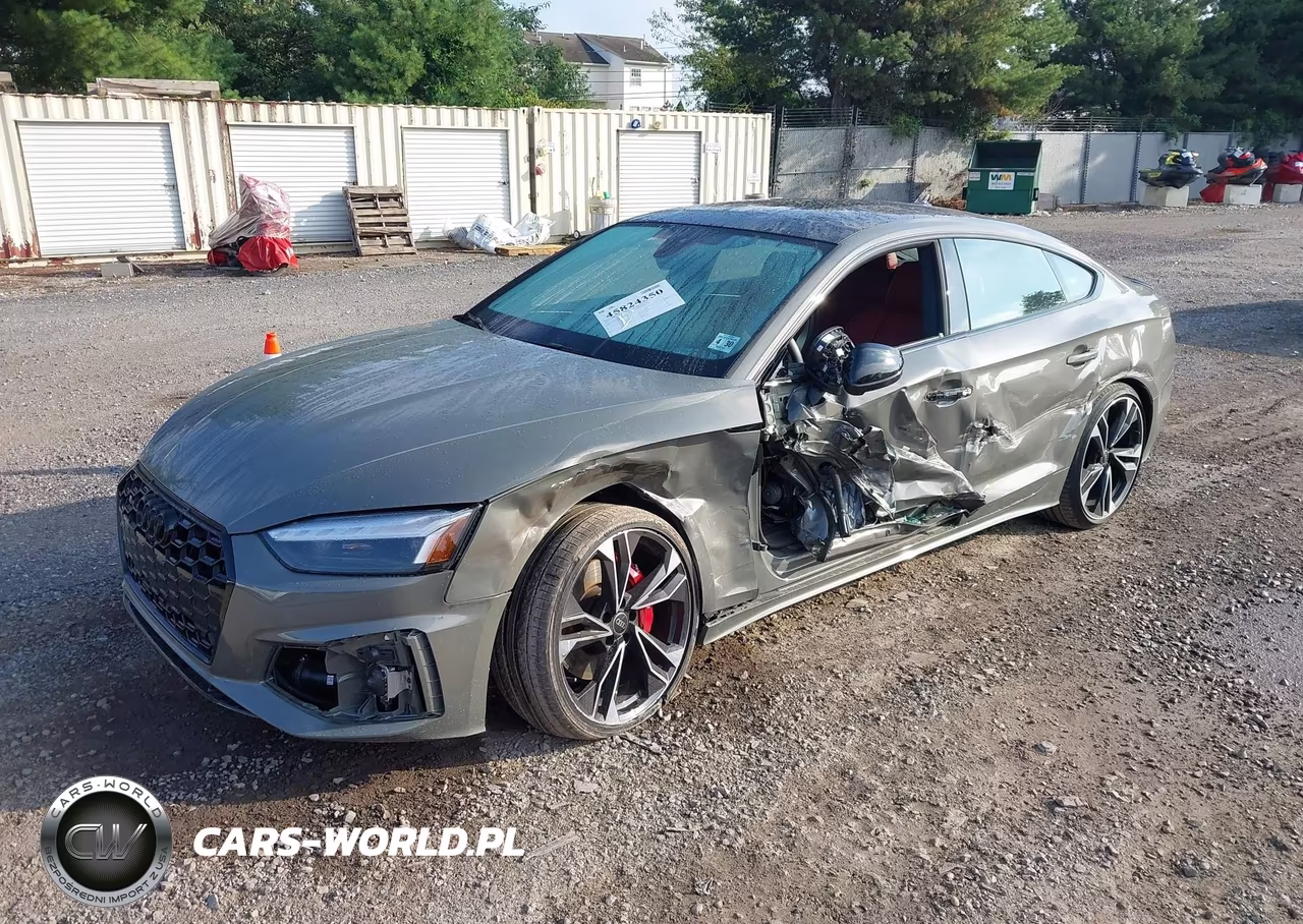 2025 Audi S5 Sportback Premium Tfsi Quattro Tiptronic VIN:WAUC4CF58SA017015 - 2