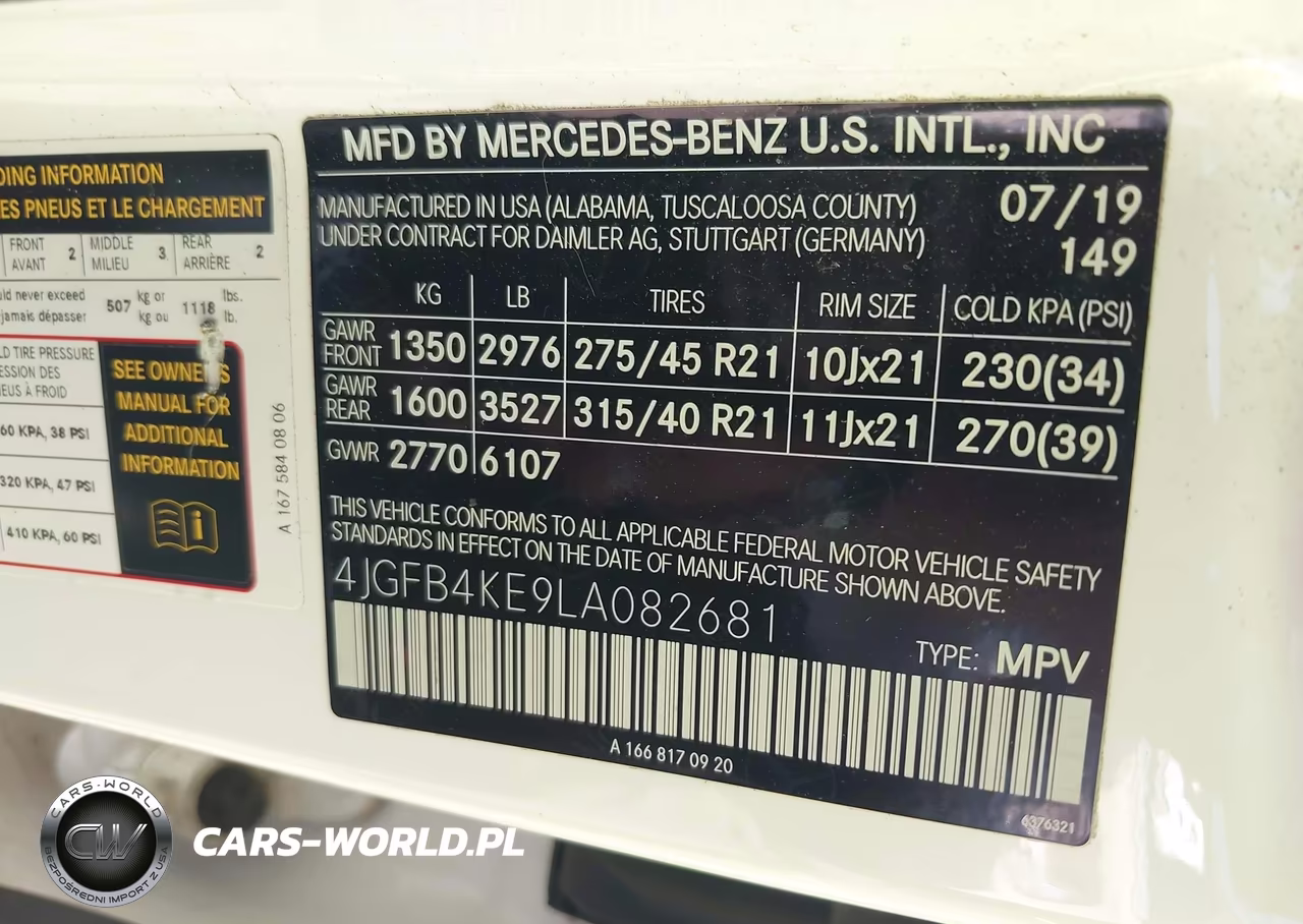2020 Mercedes-Benz Gle 350 4Matic VIN:4JGFB4KE9LA082681 - 9