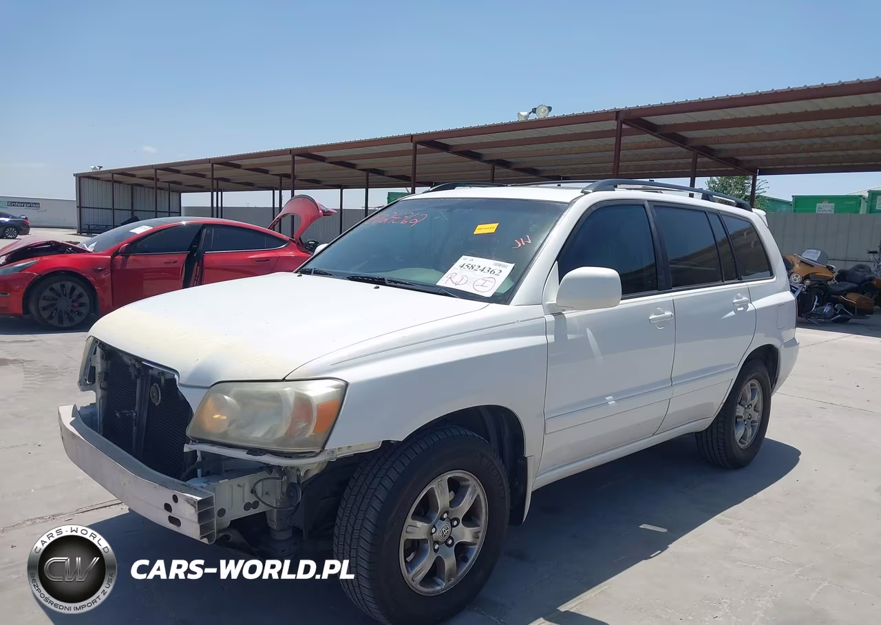 2007 Toyota Highlander V6 (2 Rows) (A5) VIN:JTEGP21A670128715 - 2