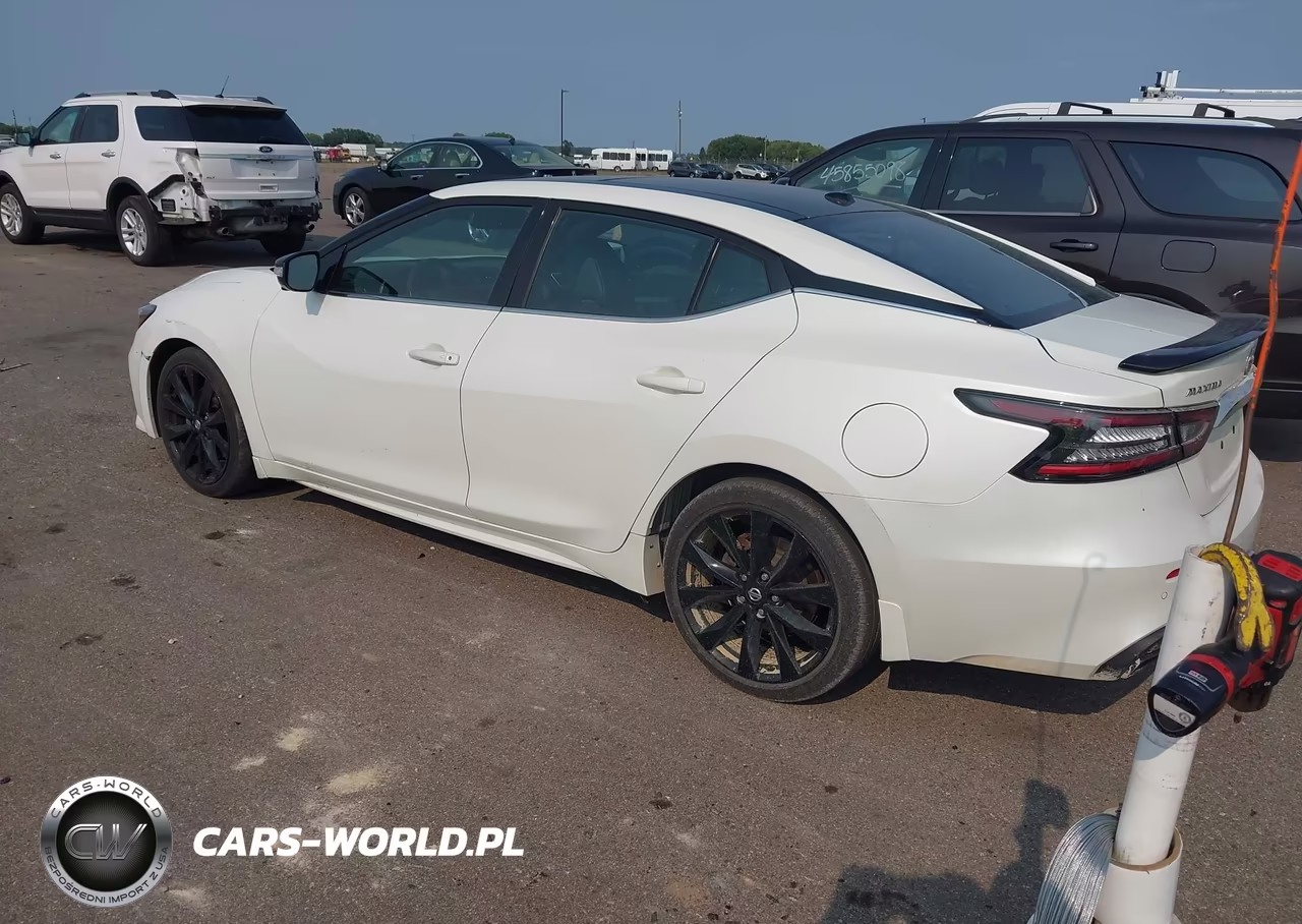 2020 Nissan Maxima Sr Xtronic Cvt VIN:1N4AA6EV9LC382546 - 3
