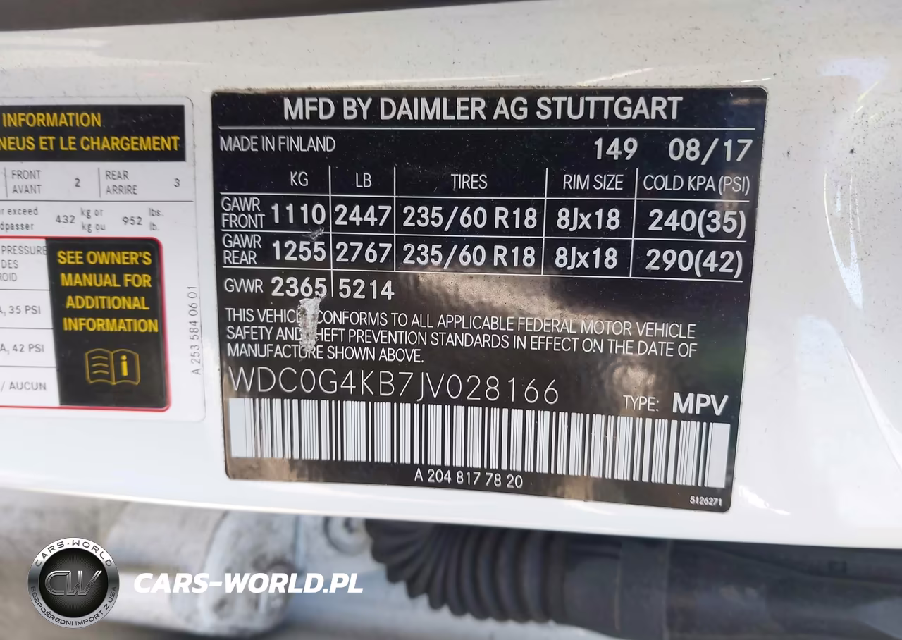 2018 Mercedes-Benz Glc 300 4Matic VIN:WDC0G4KB7JV028166 - 9