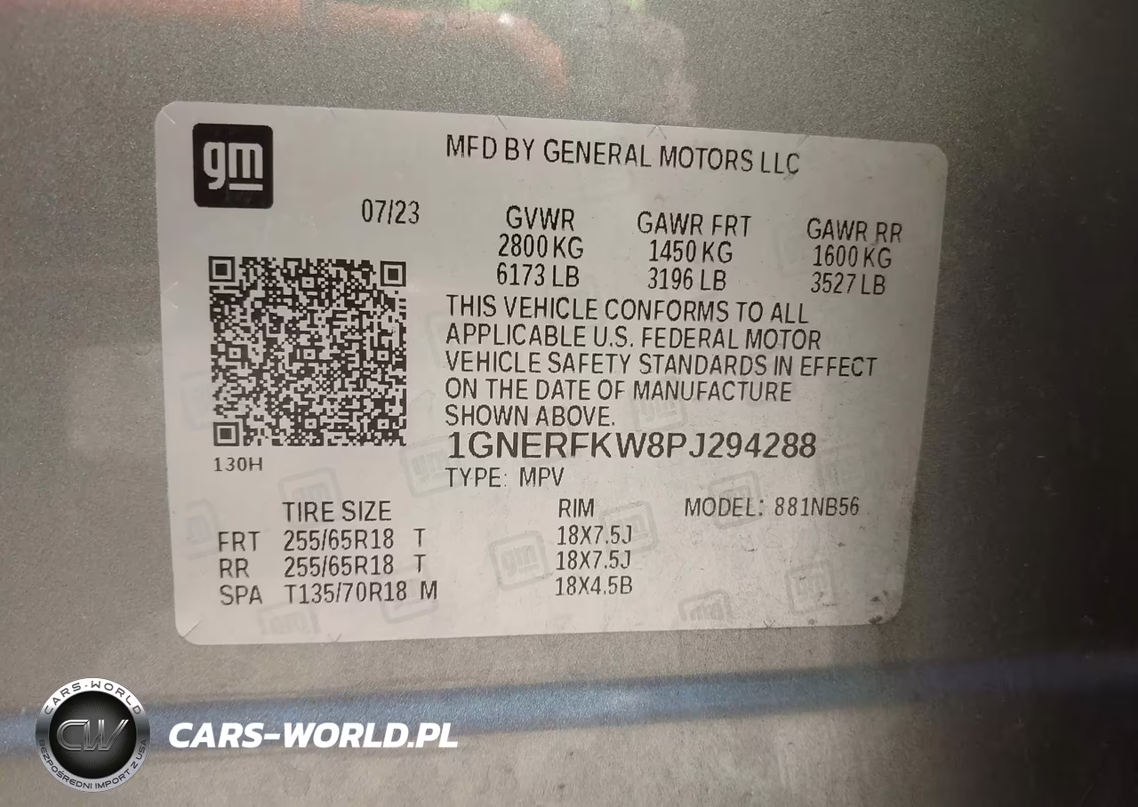 2023 CHEVROLET TRAVERSE FWD LS VIN:1GNERFKW8PJ294288 - 9