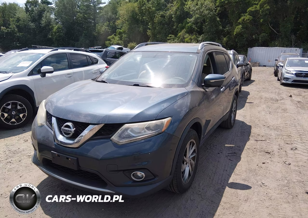 2014 Nissan Rogue Sl VIN:5N1AT2MV9EC814727 - 2