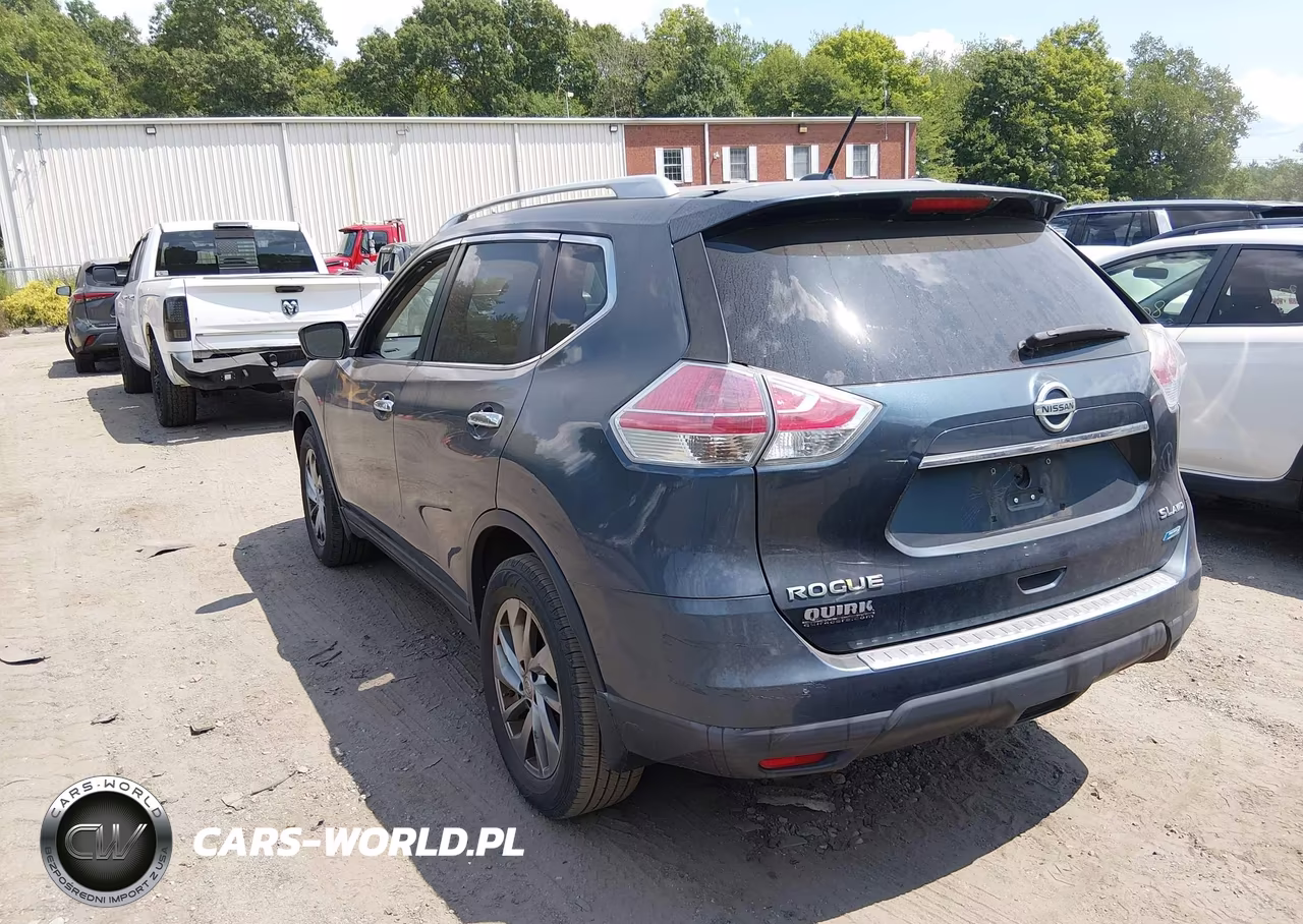 2014 Nissan Rogue Sl VIN:5N1AT2MV9EC814727 - 3