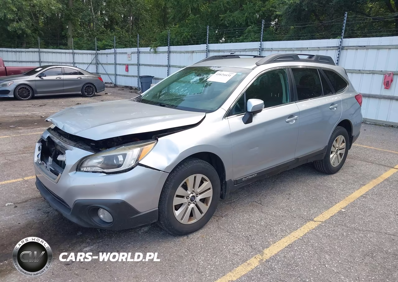 2015 Subaru Outback 2.5I Premium VIN:4S4BSBFC2F3289370 - 2