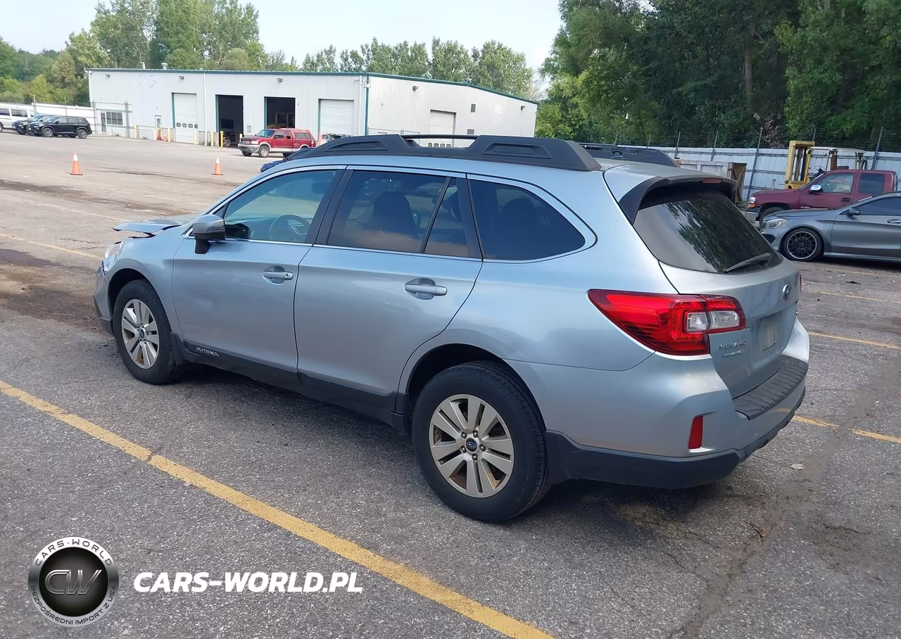 2015 Subaru Outback 2.5I Premium VIN:4S4BSBFC2F3289370 - 3